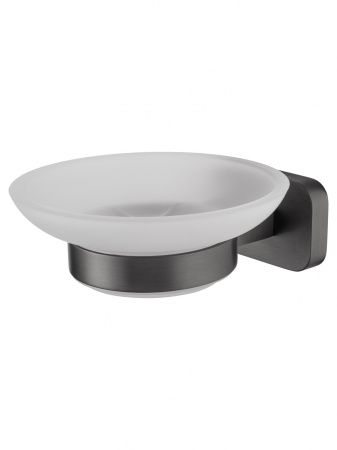 Мыльница с держателем WONZON & WOGHAND GRAFFITY, Темный графит (WW-9322)