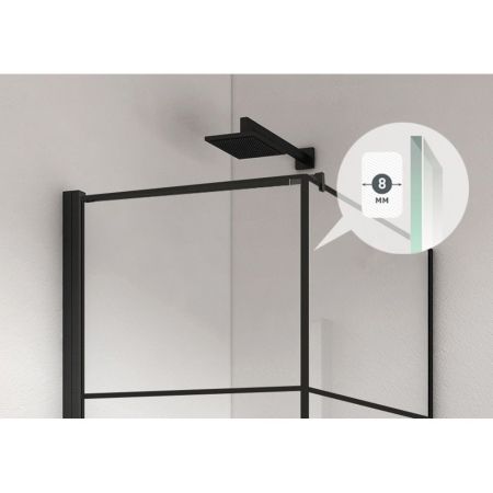 Душевой уголок DARK 900*900