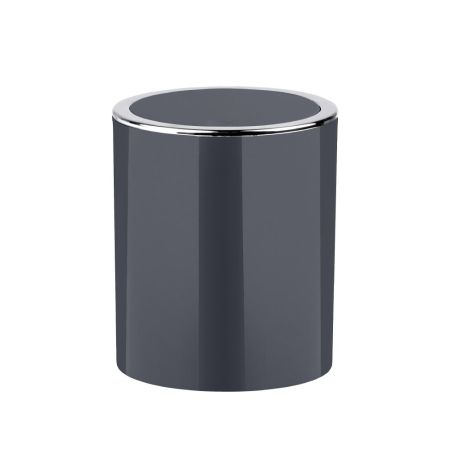 Ведро для мусора FIXSEN ROUND GRAY FX-453-6, серый, артикул FX-453-6