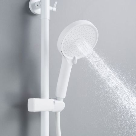 Душевая система Shevanik S4726C, белый