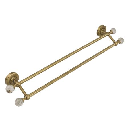AMERIDA Полотенцедержатель двойной L60 см, бронза/SWAROVSKI, артикул 16569