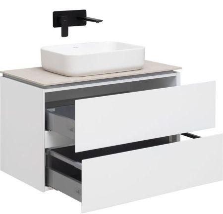 Тумба под раковину Allen Brau Infinity 85 1.21001.WM белый матовый