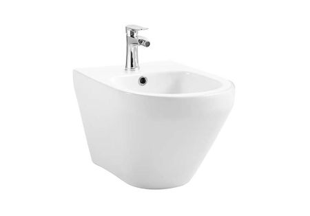 Биде подвесное Aquatek ЛЕЯ AQ1099-00 , 490*360*320, цвет белый, крепеж, артикул AQ1099-00