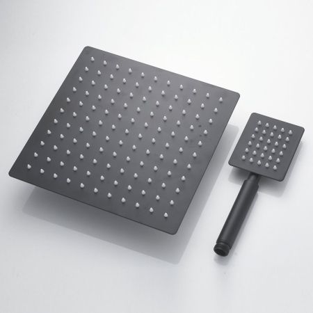 Душевая система c термостатом Shevanik S3096H, черный