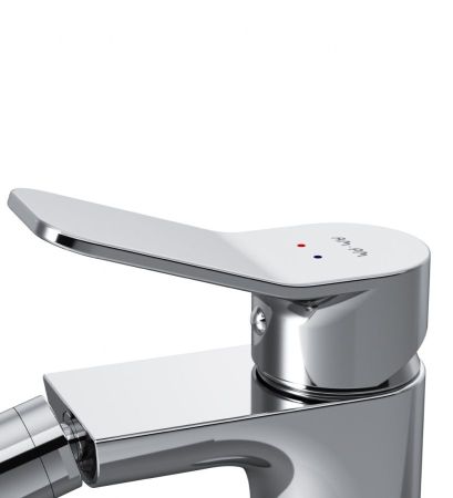 F85A83100 X-Joy, смеситель д/биде излив 100 мм с д/к , хром, шт., артикул F85A83100