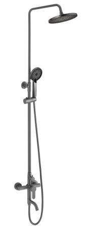 Душевая система Fmark FS8245Q, графит, артикул FS8245Q