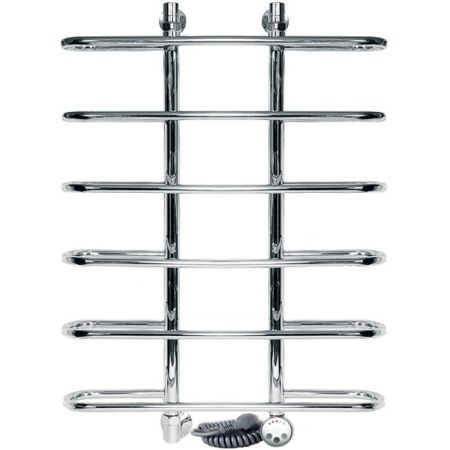 Электрический полотенцесушитель Ника Mix Вираж Эл. 80x60 Хром, артикул ВИРАЖ Эл. 80x60