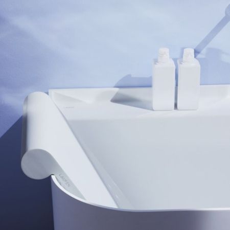 Спинка для ванны, Laufen, Sonar, 400*90*640 мм, серый, артикул 2.9234.0.087.000.1