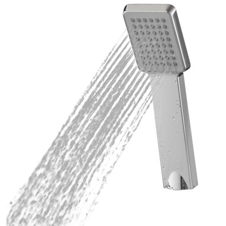 Лейка для душа FASHUN A12-1, хром/чёрный