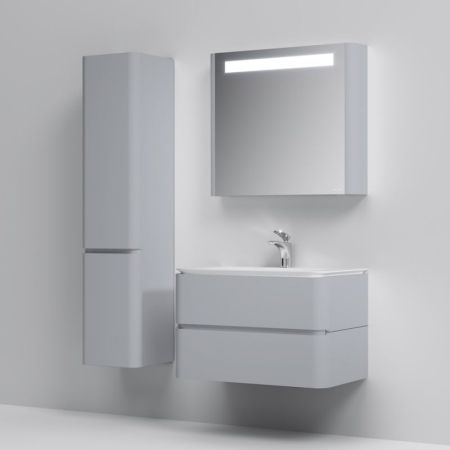 Тумба под раковину AM.PM Sensation 80 M30FHX0802FG подвесная Серый шелк, артикул M30FHX0802FG