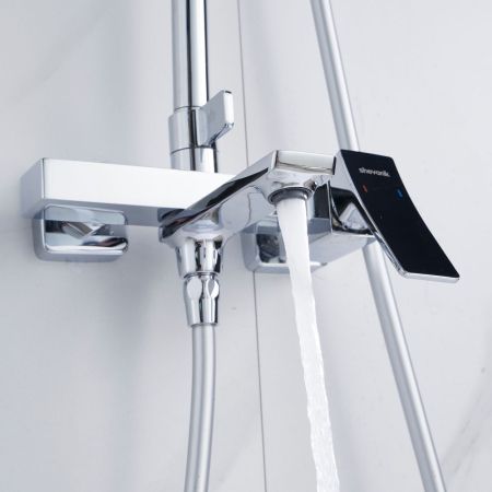Душевая система Shevanik S4436, хром