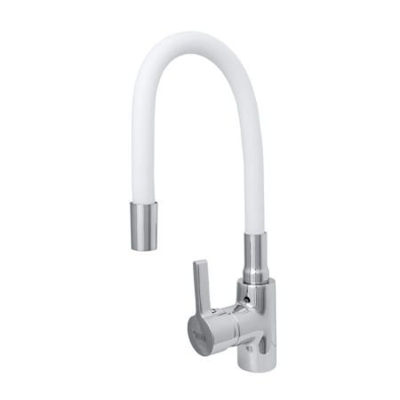 Смеситель для кухни Сантаком stMIRA 5098-3, белый