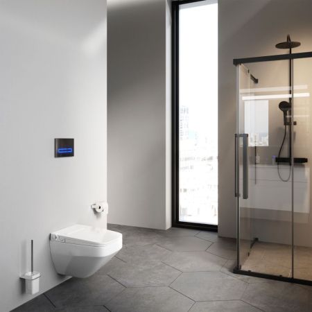 CCC50A1700SC Inspire V2.0 подвесной унитаз с интегрированным электронным биде TouchReel