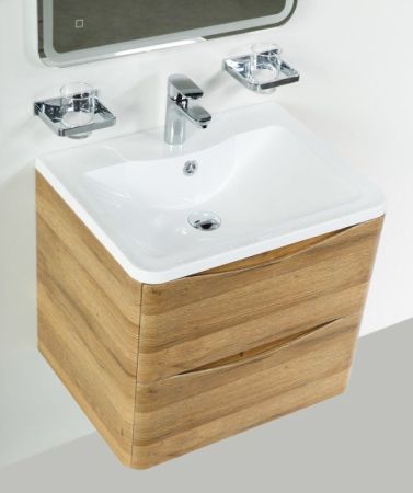Мебель для ванной комнаты BELBAGNO ACQUA-600-2C-SO, артикул ACQUA-600-2C-SO-PS