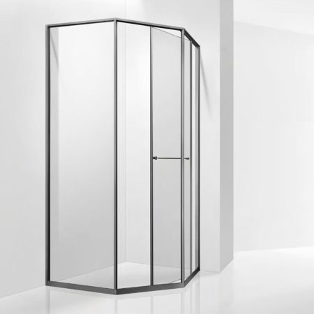 Душевой уголок RGW SV-82Gr "R" (Прозрачное, 1000x1000), артикул 33328200-110R