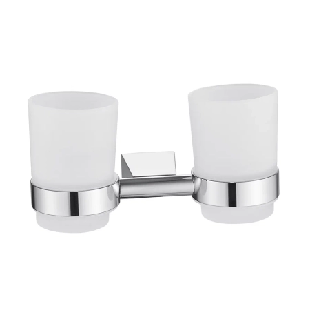 Стакан для ванной комнаты двойной Shevanik SG5722, хром