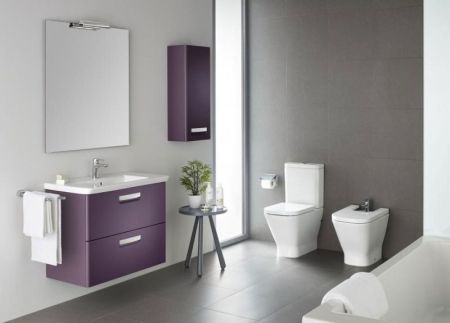 Тумба под раковину Roca The Gap 60 ZRU9302742 подвесная Фиолетовая, артикул ZRU9302742