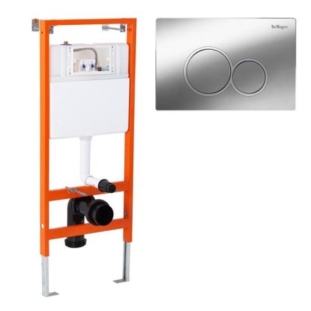 Инсталляция для подвесного унитаза BelBagno BB097SET, артикул BB097SET.R.CR