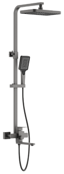 Душевая система BELZ B24817-3, оружейная сталь