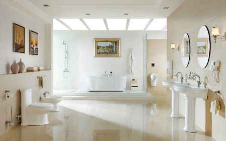 Биде напольное CeramaLux 2051, артикул 