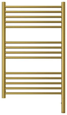 Полотенцесушитель электрический "БОГЕМА 3.0" прямая 800х500 / МЭМ правый (Состаренная латунь)