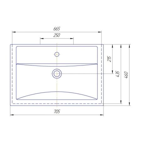 Умывальник "Фостер 70"