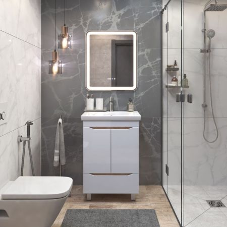 Тумба под раковину напольная VIGO Grani 284 дуб золотой, 60 см, артикул 284 дуб золотой