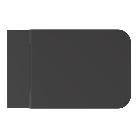 Унитаз, Alice, Hide, безободковый (с открытым смывным краем), тип установки-подвесной, ширина, мм-350, глубина, мм-550, высота, мм-345, форма чаши-прямоугольная, выпуск-горизонтальный, материал-керамика, сиденье-необходимо заказать, вид грязеотталкивающег, артикул 31210108