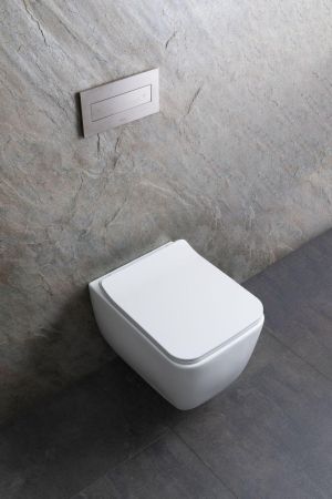 Чаша подвесного унитаза Allen Brau Liberty 4.33007.21 белый матовый, артикул 4.33007.21