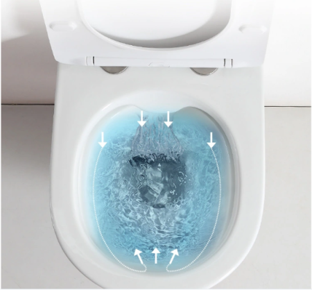 Унитаз MIMI Aria MB подвесной безободковый Cerutti SPA CT8920, артикул CT8920