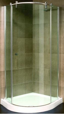 Душевой уголок Jacob Delafon Indigo 90x90 L E44R9006A-GA профиль Хром стекло прозрачное