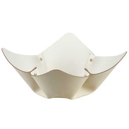 ADJ Фруктовница, D45 см., цвет: панна котта/белый, артикул 4045.16/10