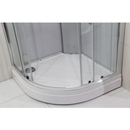 Душевая кабина Orans SR-86150S 90x90 с баней профиль Белый задние стенки Белые, артикул SR-86150S