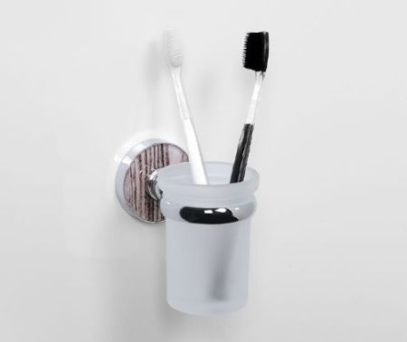 Стакан для зубных щеток WasserKRAFT Regen K-6928 Хром