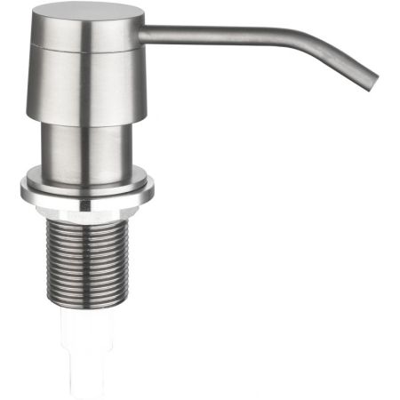 Дозатор для жидкого мыла, круглый, SSA-011 SS (satin) - Нержавеющая сталь