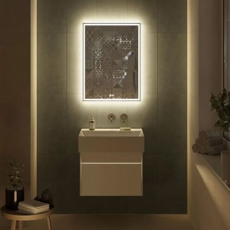 Тумба LOGICA подвесная 2 ящика 60 см, белоснежный