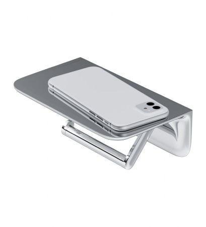 A30341500 Sensation, Держатель для туалетной бумаги с полкой, хром, шт, артикул A30341500