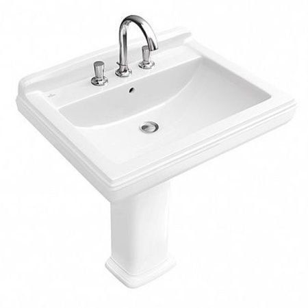 Раковина Villeroy&Boch Hommage 75 710175R1 Белый альпин Ceramic Plus Раковина Villeroy&Boch Hommage 75 710175R1 Белый альпин Ceramic Plus