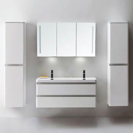 Тумба под раковину BelBagno Energia-N 120 2 подвесная Белая