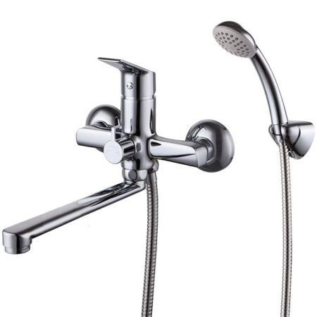 Смеситель для ванны Milardo Nelson NELSB00M02 универсальный Хром, артикул NELSB00M02