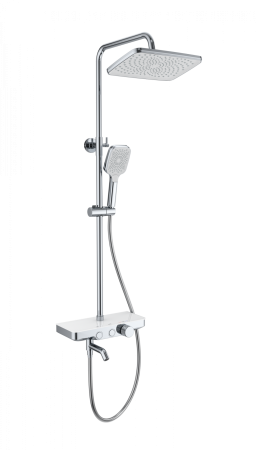 Душевая система с термостатом WONZON & WOGHAND, Хром (WW-B3099-A-CR), артикул WW-B3099-A-CR