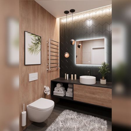 Унитаз подвесной Terminus Аврора (Торнадо 3.0) 01WM49x36W, белый