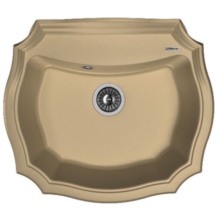 Кухонная мойка Florentina Эмилия 640 20.355.D0640 Антрацит, артикул 20.355.D0640.302