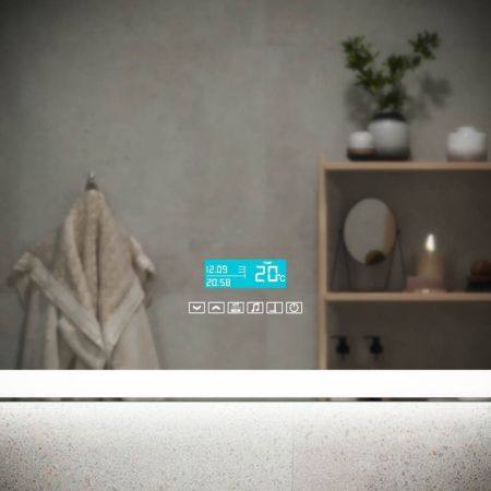 Зеркало для ванной комнаты SANCOS City 2.0  900x700  c  подсветкой, арт.CI2.900, артикул CI2.900