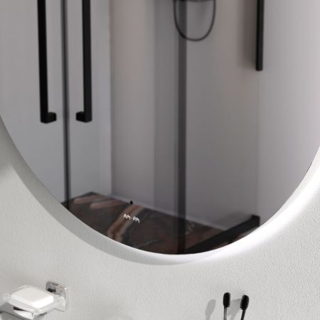 M85MOX40801S X-Joy Зеркало круг с интерьерной Led подсветкой, ИК-сенсорром, 80 см, артикул M85MOX40801S