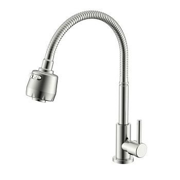 Кран на одну воду Splenka S249.482.05, сатин