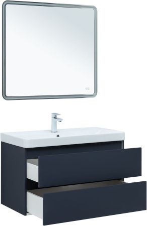 Тумба под раковину Aquanet Вега 2.0 90 маренго, артикул 00337950