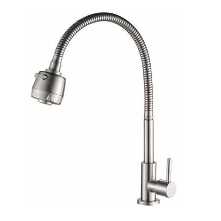 Кран на одну воду Haiba HB4181, сталь, артикул HB4181