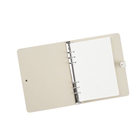 ADJ Блокнот А5, 16,5x25 см., цвет: белый/панна котта, артикул 1625.10/16