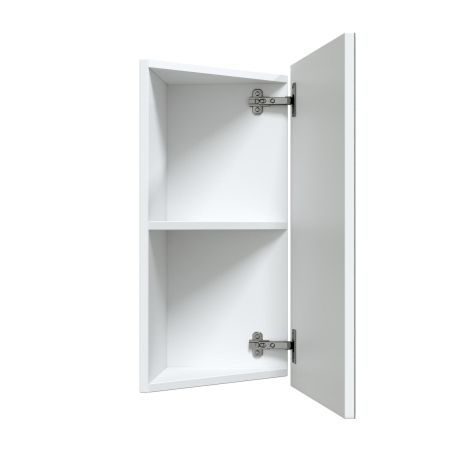 Шкаф-зеркало Onika Мини 30 белый, универсальный, угловой, артикул 303002